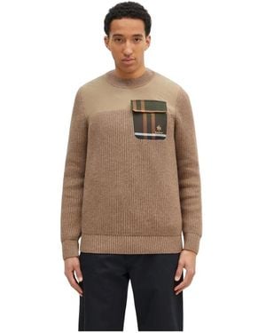Baracuta Round-Neck Knitwear - Neutro