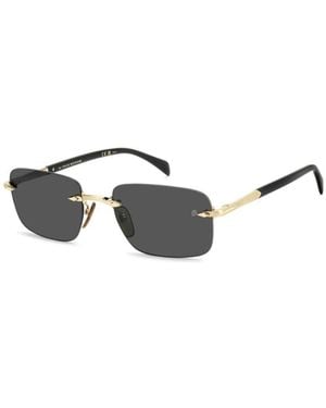 David Beckham Sunglasses - Metallic