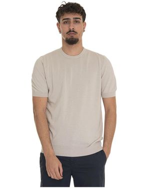 Gran Sasso Round-Neck Knitwear - Grey