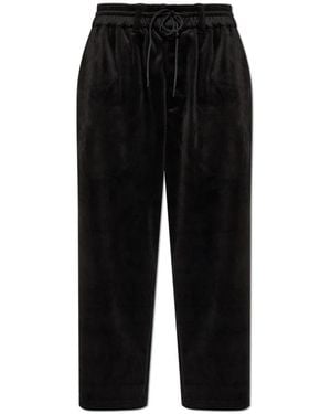 Y-3 Wide-Leg Broeken - Zwart