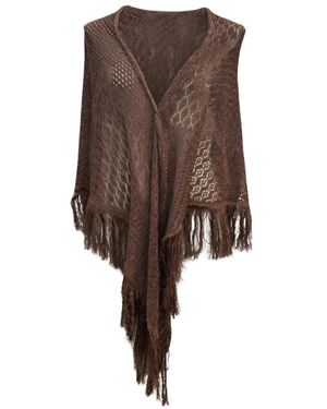 SIMONA CORSELLINI Scarves - Brown