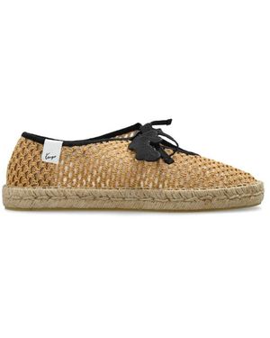 KENZO Espadrilles Aus Bast - Braun