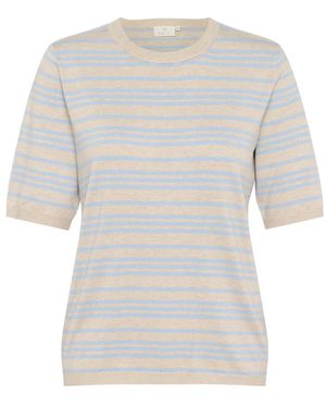 Kaffe Round-Neck Knitwear - Gris