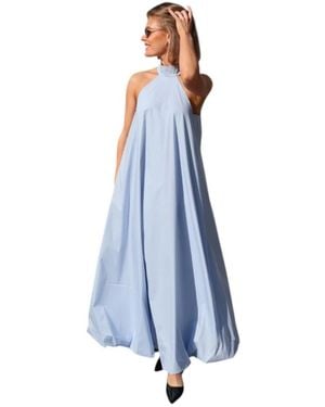 UNDRESS Lana Ballonkleid - Blau