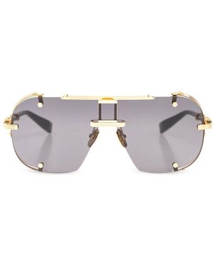 Balmain Accessoires ,Geel ,Colonel Zonnebrillen