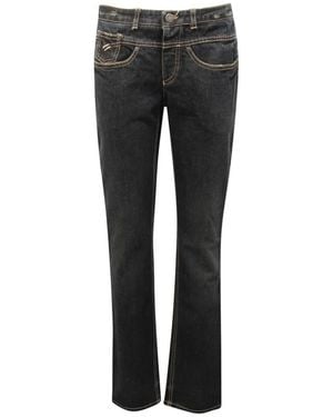 Neil Barrett Straight Jeans - Black