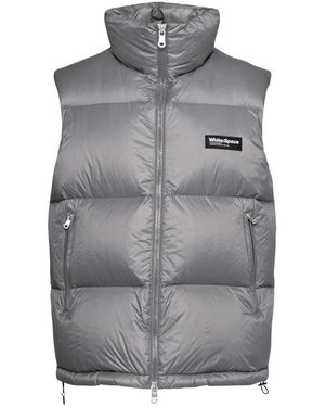 White/space Vests - Grey