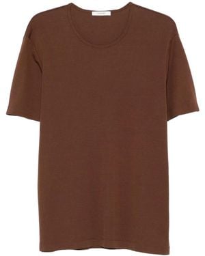 Lemaire T-Shirts - Marrone
