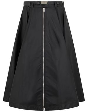 Prada Rokken ,Zwart ,Nylon Re-Nylon Rok