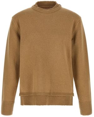 Maison Margiela Round-Neck Knitwear - Bruin
