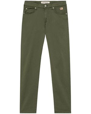 Roy Rogers Slim-Fit Trousers - Green