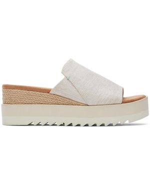 TOMS Wedges - Blanco