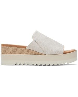 TOMS Wedges - Blanco
