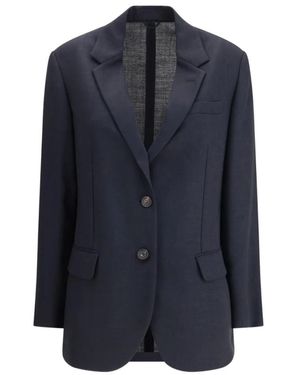 Brunello Cucinelli Blazers - Bleu
