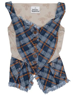 Vivienne Westwood Monday Vest - Blauw