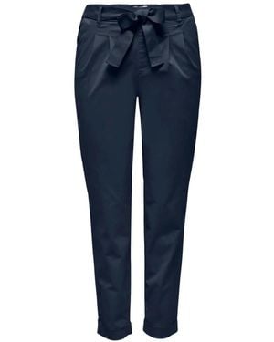 ONLY Slim-Fit Trousers - Azul
