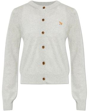 Maison Kitsuné Cardigans - White