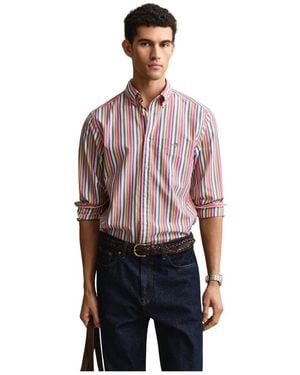 GANT Casual Shirts - Rojo