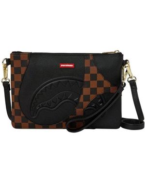 Sprayground Tassen ,Veelkleurig ,Jetstream Crossover Clutch - Zwart