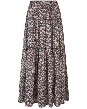 Lolly's Laundry Maxi Skirts - Grey
