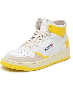 Autry Trainers - Yellow