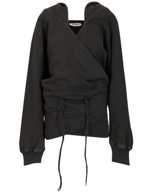 The Attico Sweatshirts - Black