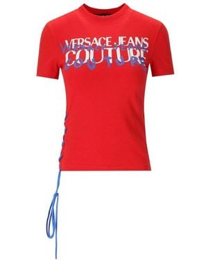 Versace Jeans Couture T-Shirts - Rot