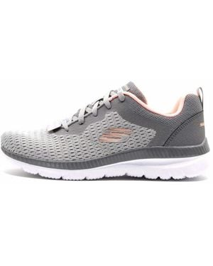 Skechers Lässige Schnürschuhe Für Damen - Grau