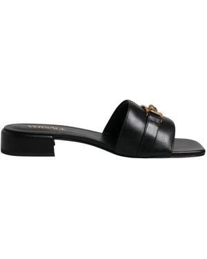 Versace Sliders - Black