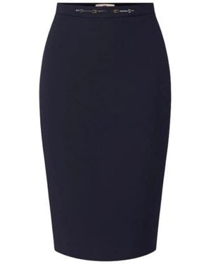 Elisabetta Franchi Pencil Skirts - Blue