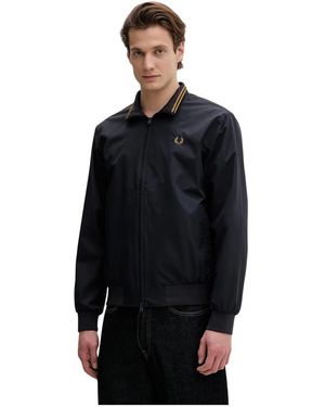 Fred Perry Light Jackets - Schwarz