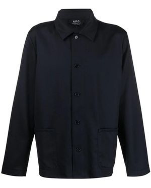 A.P.C. Light Jackets - Blu