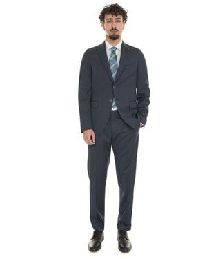 Michael Kors Single Breasted Suits - Blu