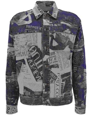 Versace Jeans Couture Denim Jackets - Grigio