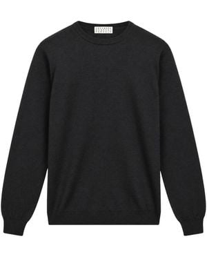 Cashmere Company Round-Neck Knitwear - Nero