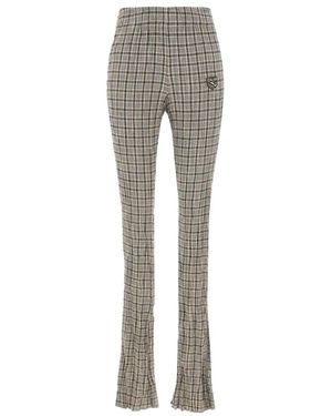 DIESEL Straight Trousers - Gris