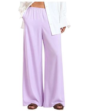 Cynthia Rowley Wide Trousers - Viola