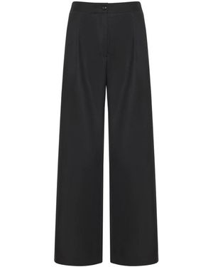 Barba Napoli Wide Trousers - Grey