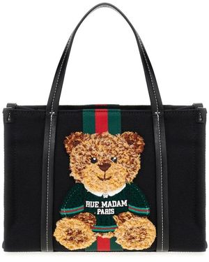 Rue Madam Shopping Bags - Black
