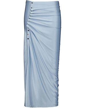 Rabanne Maxi Rokken - Blauw