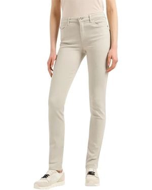 Emporio Armani Slim-Fit Trousers - Neutre