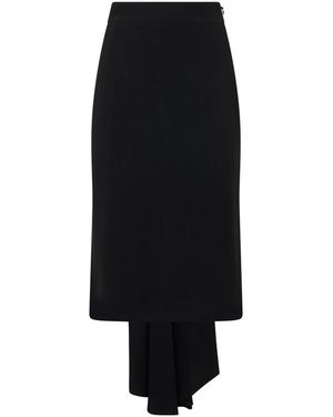Moschino Midi Skirts - Black