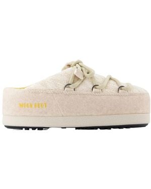 Moon Boot Mules - White