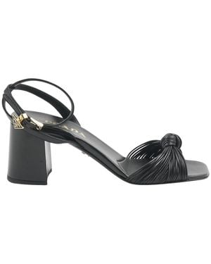 Prada High Heel Sandals - Black