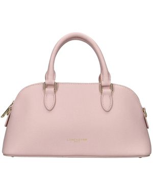 Lancaster Grand Sac Demi Lune - Pink