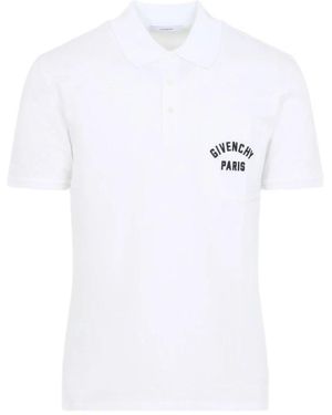 Givenchy Polo Shirts - Blanco