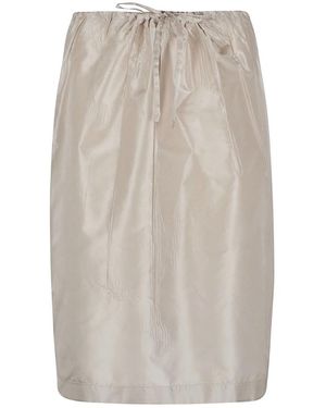 Prada Midi Skirts - Neutro