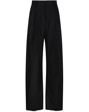 Thelatest Wide Trousers - Black