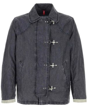 Fay Denim Jackets - Grigio