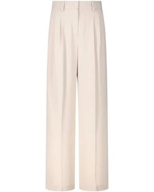 Riani Elegante Wide-Fit Broek - Naturel